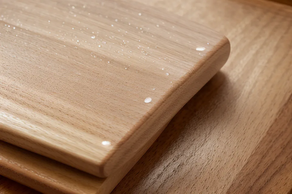 Tabla moldeadora facial de madera curada para tratamiento de surcos nasogenianos